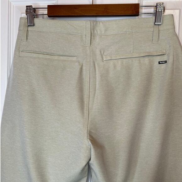 HURLEY Hybrid Walk-Shorts Water Repellant Shorts in Beige Men's 30 Waist - Picture 5 of 10